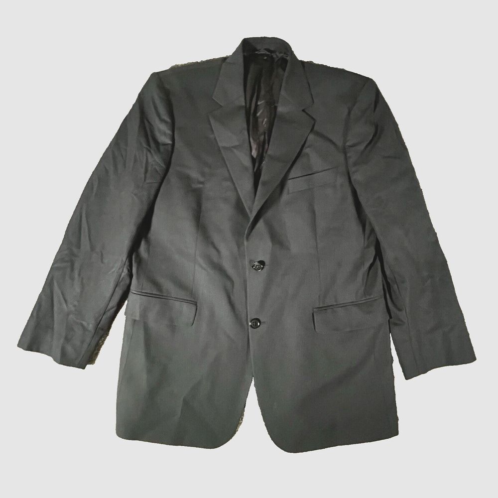 Brooks Brothers 346 Blazer Mens‎ 42R Navy Blue Pinstripe Wool Stretch Jacket